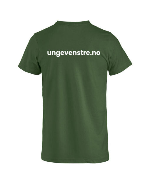 T-skjorte Flaskegrønn
